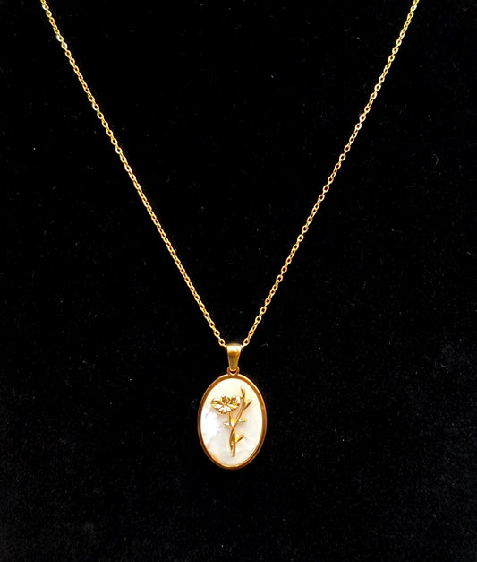 18K Gold-Plated Necklace – Waterproof & Tarnish-Resistant