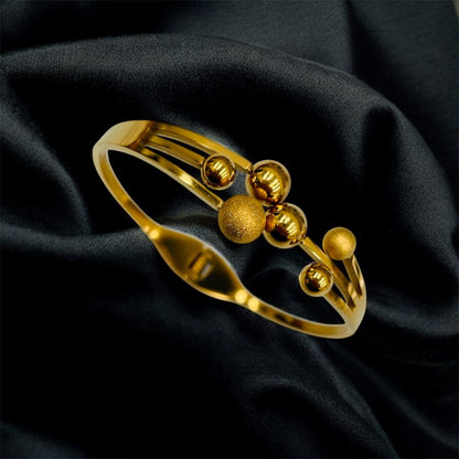 18K Gold Plated Everyday Style Bracelet – Waterproof & Adjustable